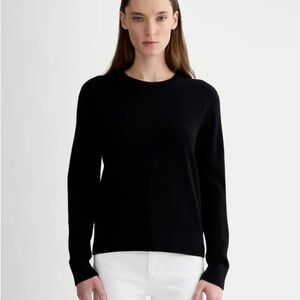 Everlane Black Crew Neck Sweater